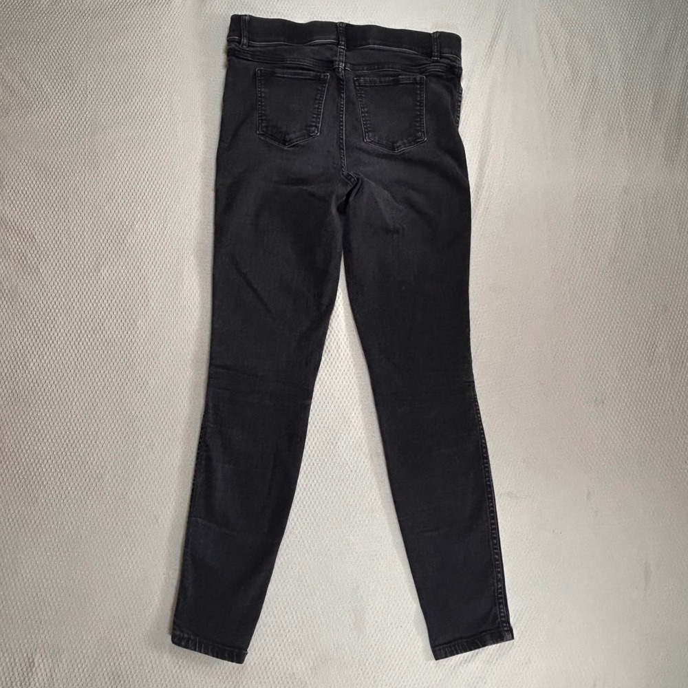 Spanx Jean-ish High Rise Pull On Leggings Faded Black Tall Large - Picture 6 of 7